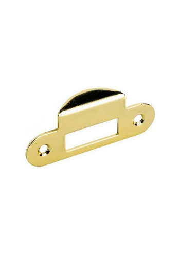 Планка ответная 22мм с загнутым язычком (золото блестящее) B010001303